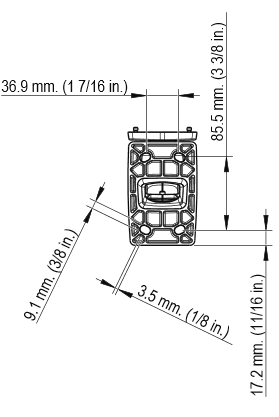 IPカメラ Axis ネットワークカメラ M1125-E 製品図解
