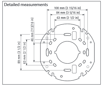 IPカメラ Axis ネットワークカメラ P3224-LVE 製品図解